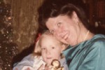 Rose Bampton in 1981 with the daughter of Sandra McClain
