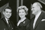 Leonard Bernstein, Risë Stevens, and Leonard Warren