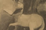 Odilon Redon (1840-1916), Centaure lisant