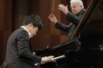 Pianist Yekwon Sunwoo and conductor Leonard Slatkin