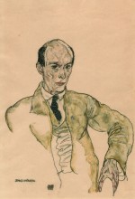 Egon Schiele: Portrait of the Composer Arnold Schönberg (1917)