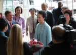  Peng Liyuan visits Juilliard