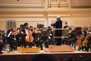 David Zinman and the Juilliard Orchestra
