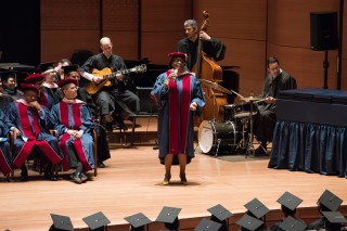 Dianne Reeves performs at Juilliard commencement