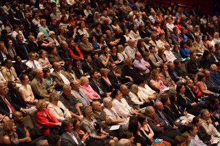 Juilliard graduation audience